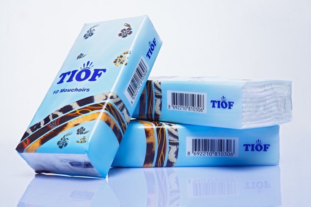 Mouchoirs de poche Tiof
